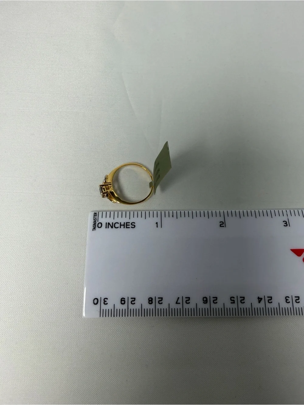 Lab Alexandrite Ring 10K Gold Color Change Natural Diamond Accents NWT Sz 6.25
